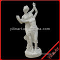 Outdoor White Marble Modern Stone Sculpture YL-R547